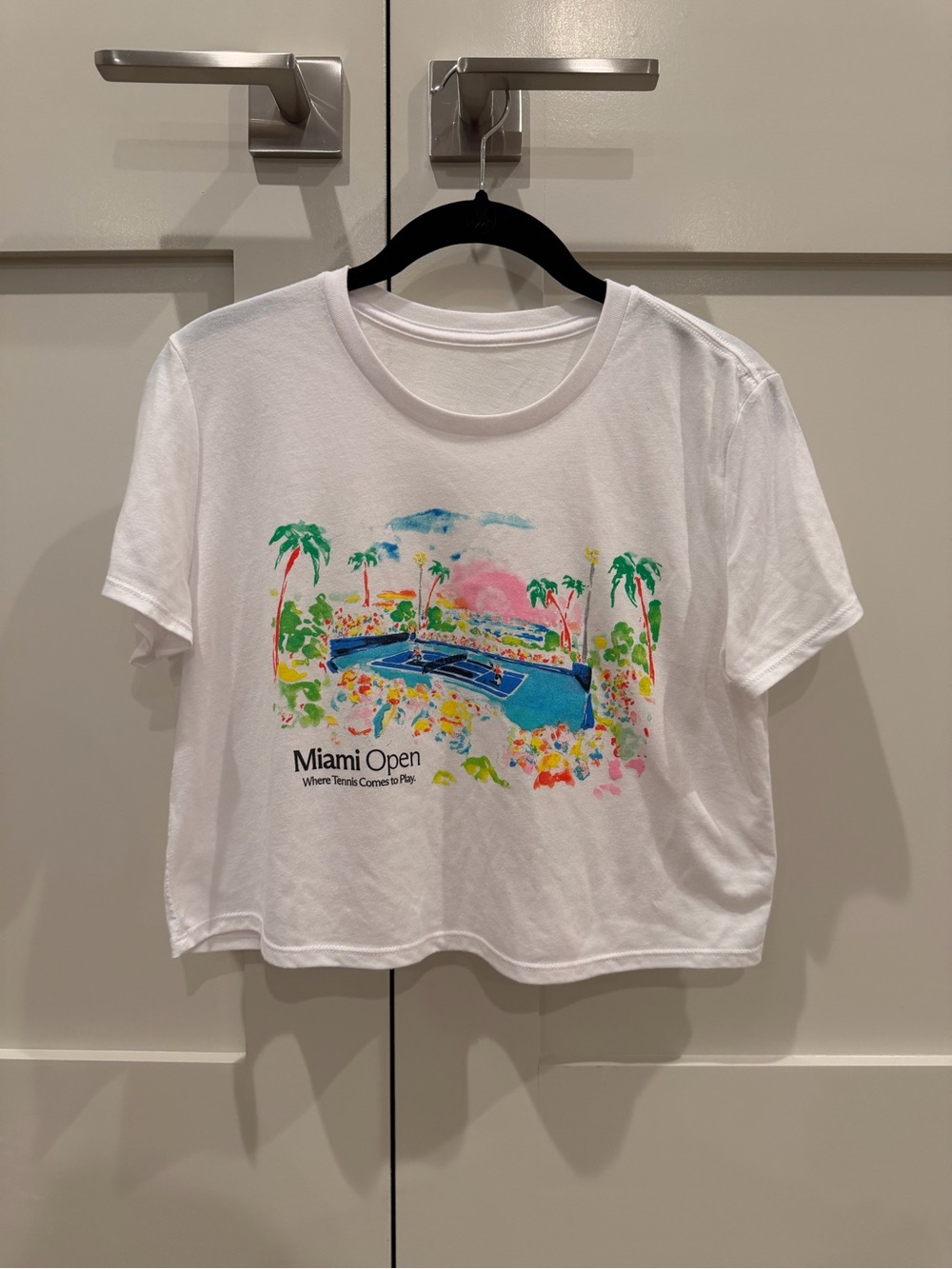 Women’s Cropped Tee from Miami Open Tennis